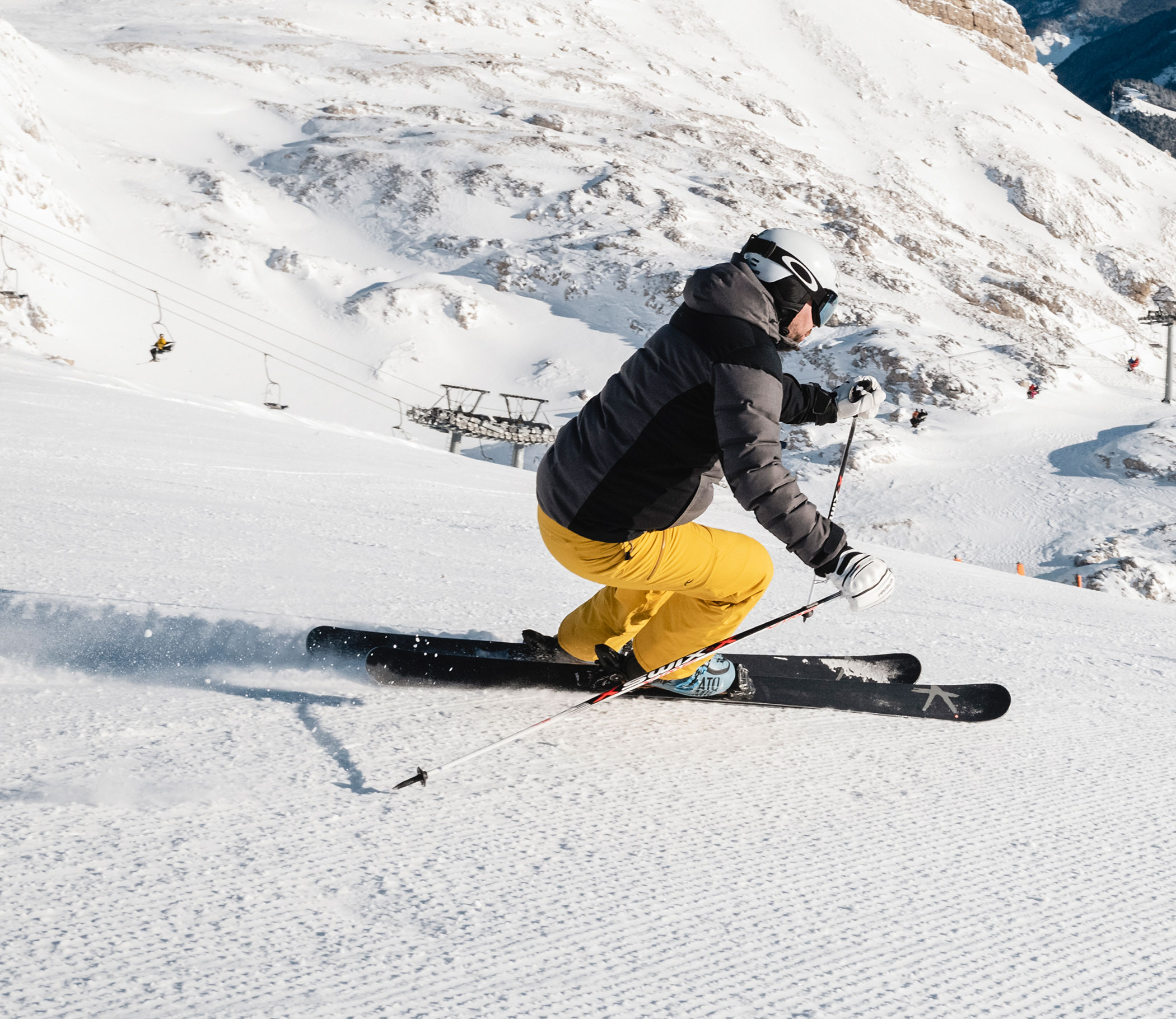 Skifahren im Eisacktal