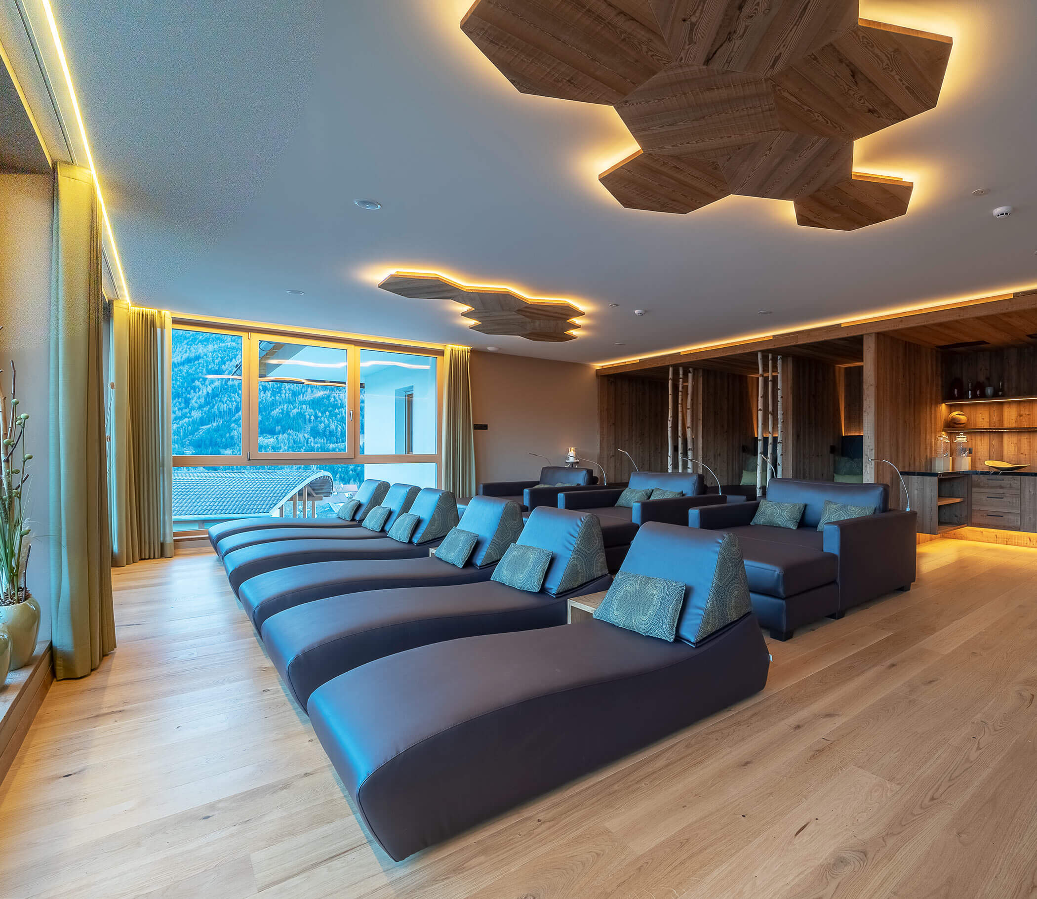 Ruhebereich im Hotel